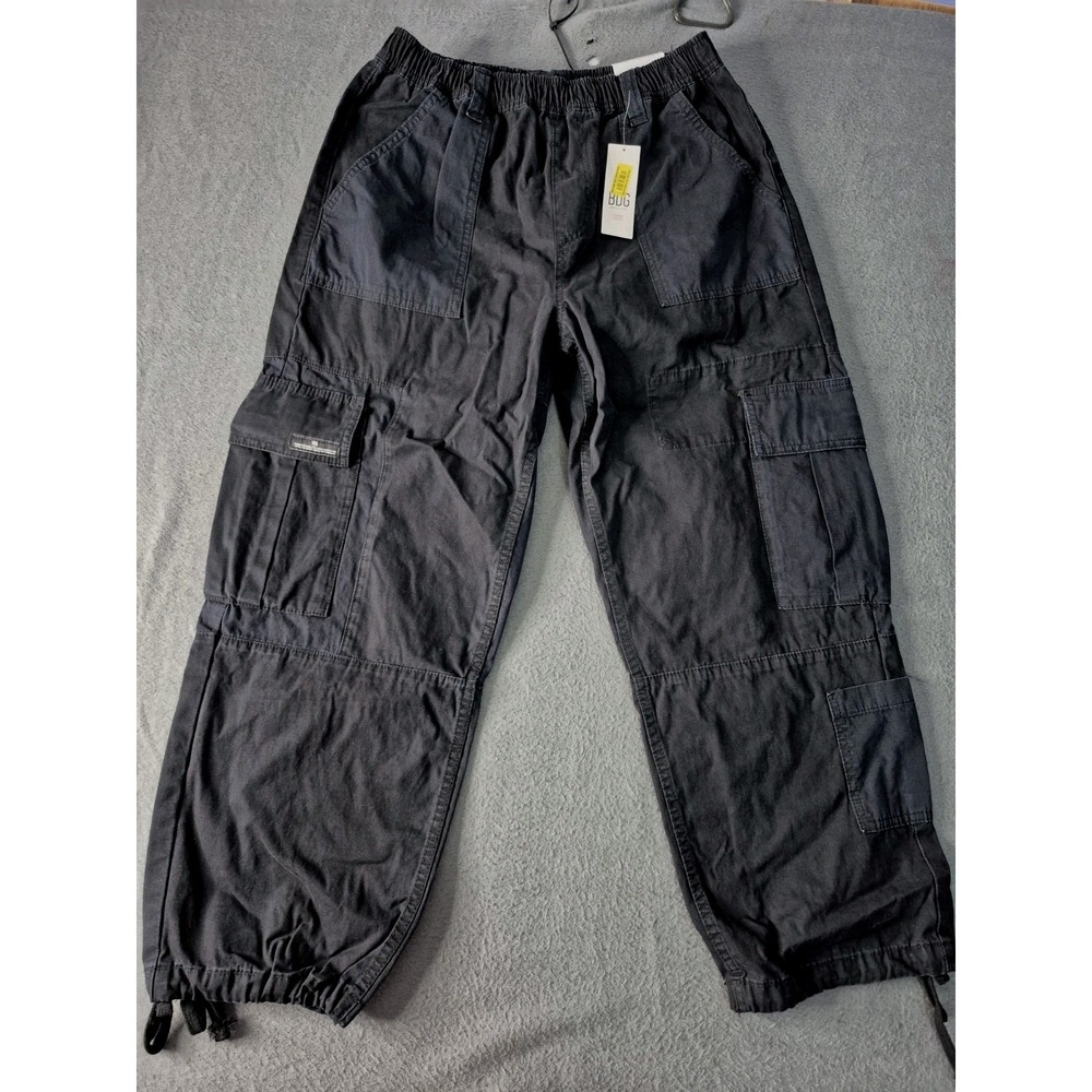 BDG Urban Outfitters Cargo Drawstring Pants Mens 34 Workwear Utility Y2K Vibes